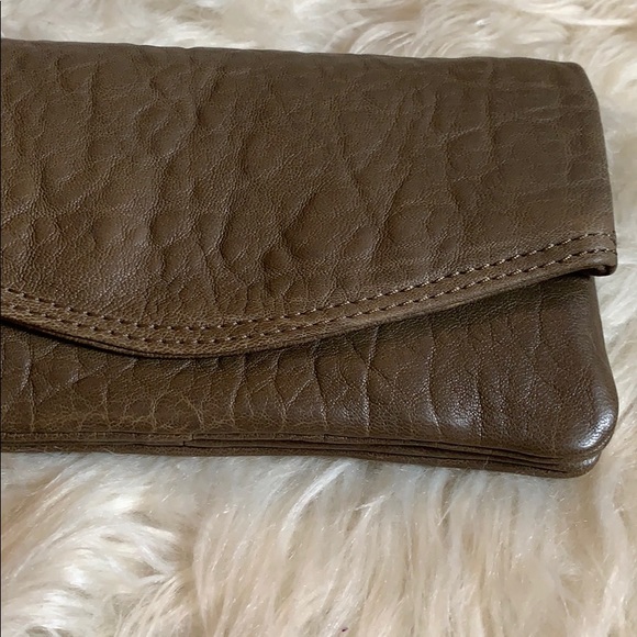🆕NWT Anthropologie real leather textured wallet - Picture 4 of 8